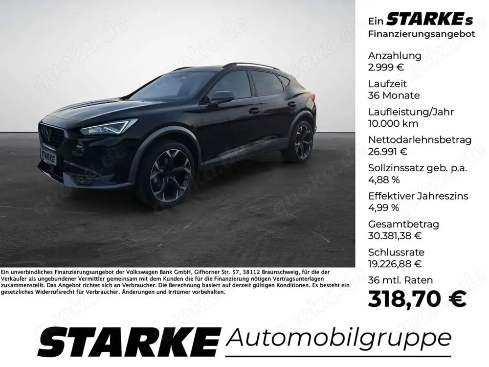 CUPRA Formentor 1.5 TSI DSG