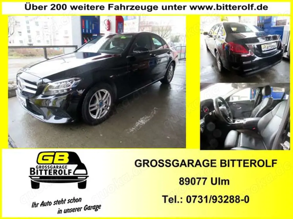 Mercedes-Benz C 180 d Limousine 9G Tronic Navi/Leder/SHZ/PDC/Te