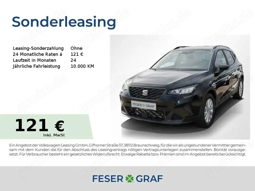 SEAT Arona Road Edition 1.0TSI DSG PDC/LED/SITZH