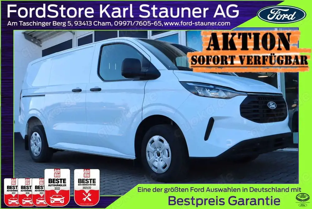 Ford Transit Custom Trend 320/L1 3-Sitzer 0,0%* AHK