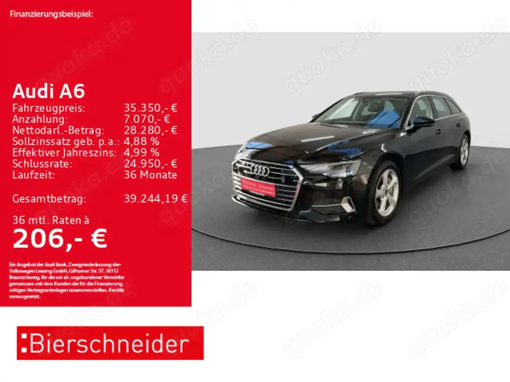 Audi A6 Av 45 TFSI sport AHK ACC LED NAVI 18