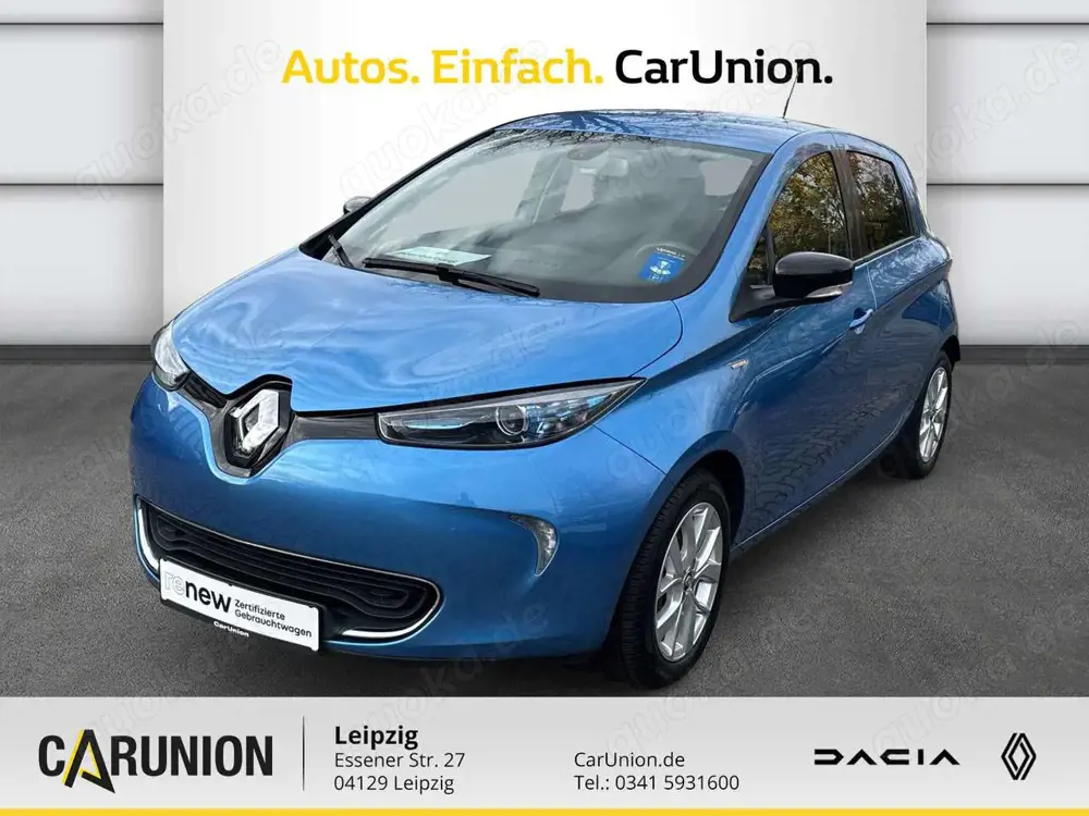 Renault ZOE LIFE LIMITED Paket