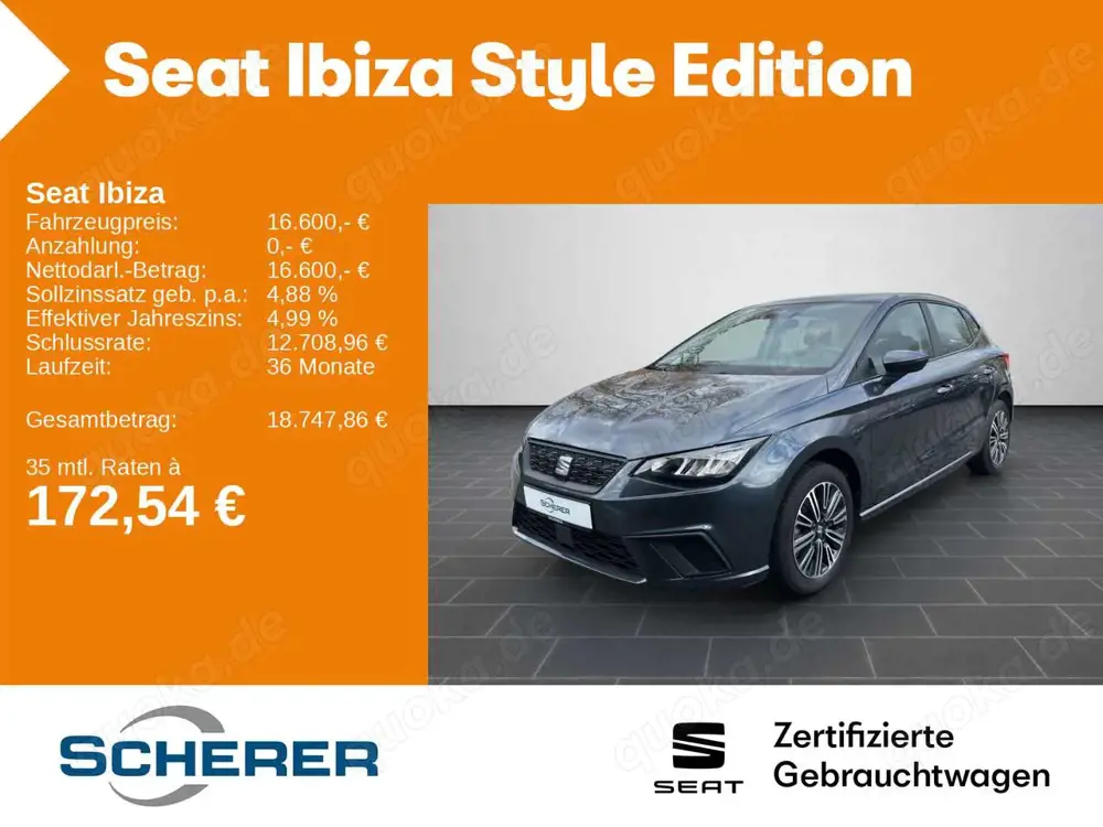 SEAT Ibiza 1.0 TSI Style LED FULL LINK SHZ