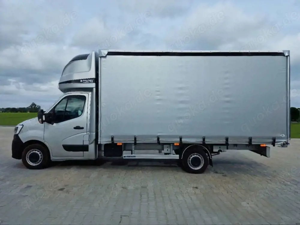 Renault Master Pritsche Plane mit Schlafkabine