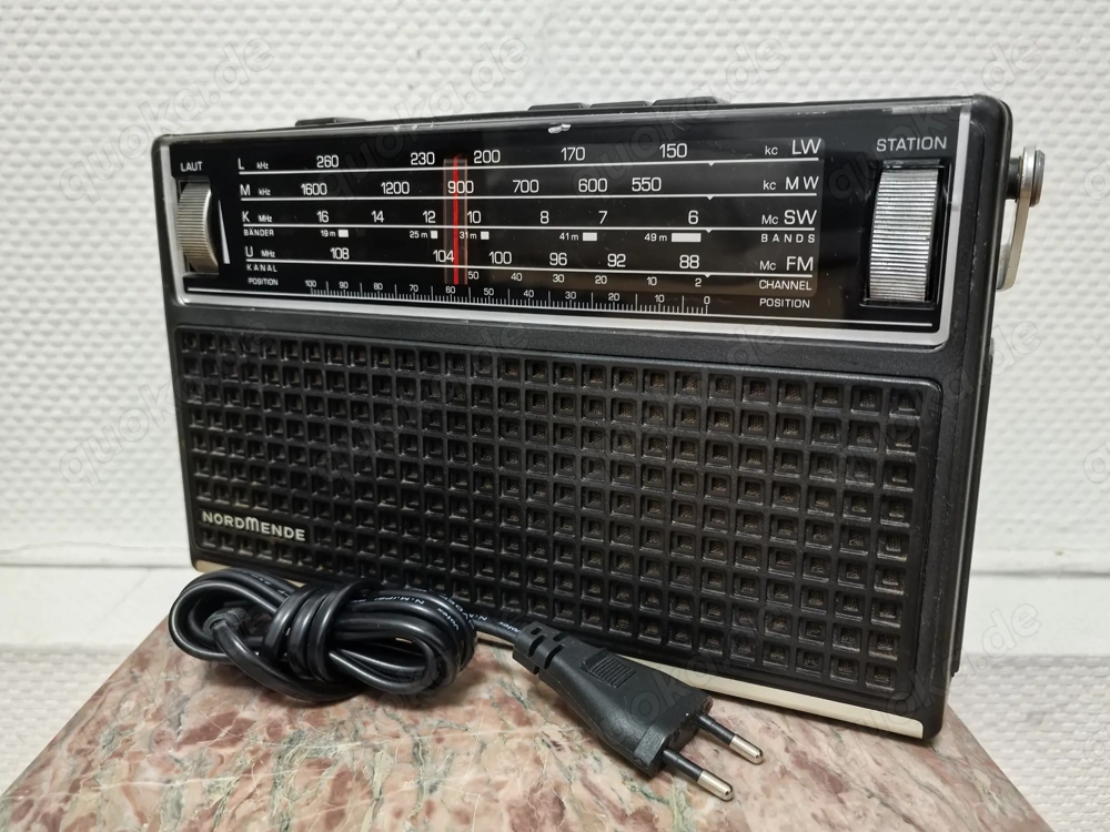 Vintage 4 Wellen Radio Nordmende Stratford 405 Baujahr 1979