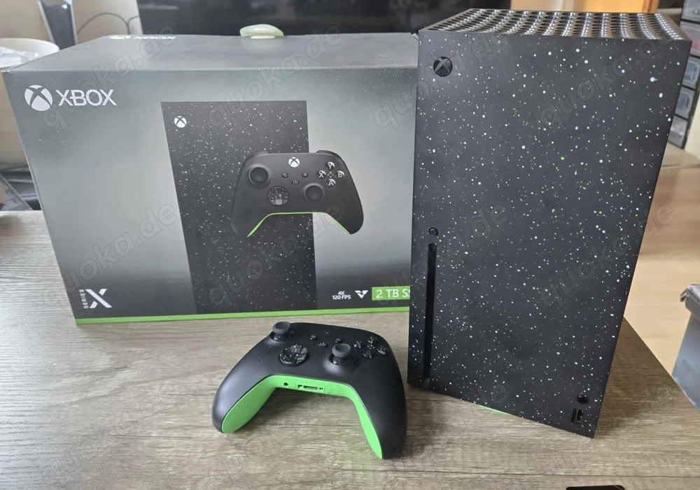 Xbox serie X Schwartz Microsoft Xbox spielkonsole neue mit Controller