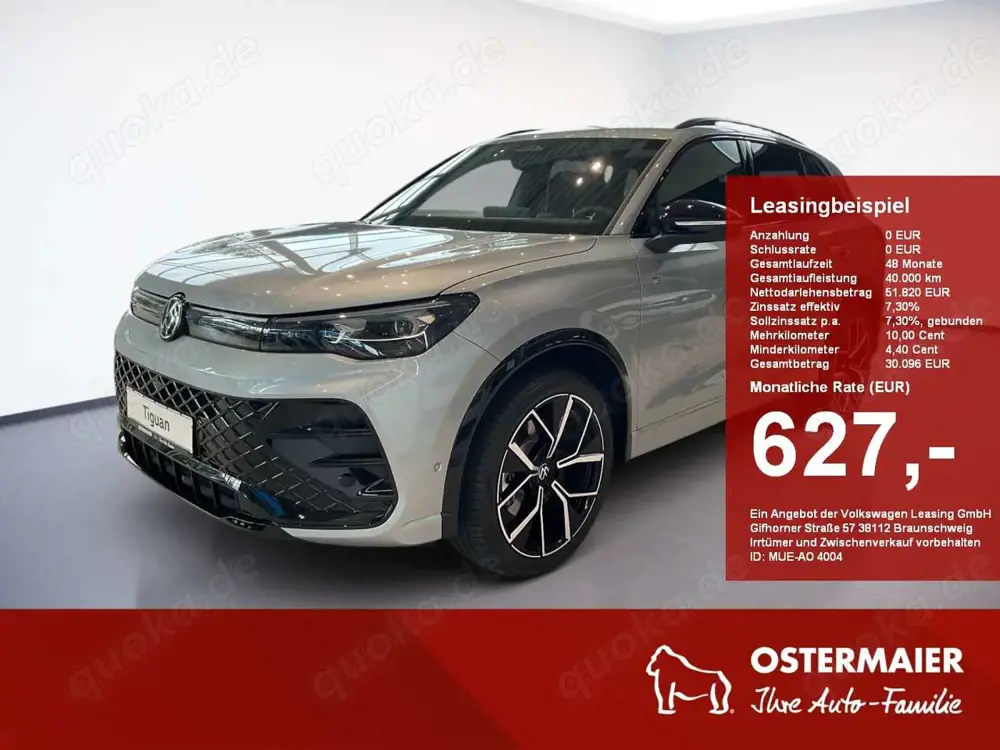 Volkswagen Tiguan R-LINE 2.0TSI 204PS DSG 4Motion AHK.IQ.LIGHT.20 AL