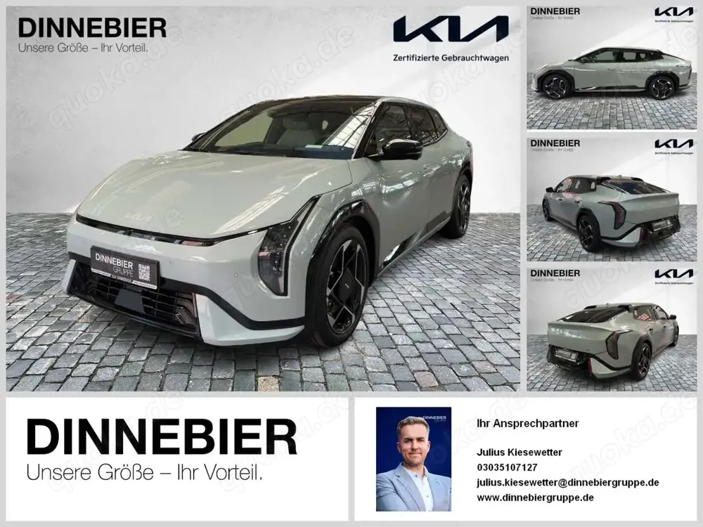 Kia EV4 Fastback 81.4 kWh. FWD GT-Line 360-CAM ACC