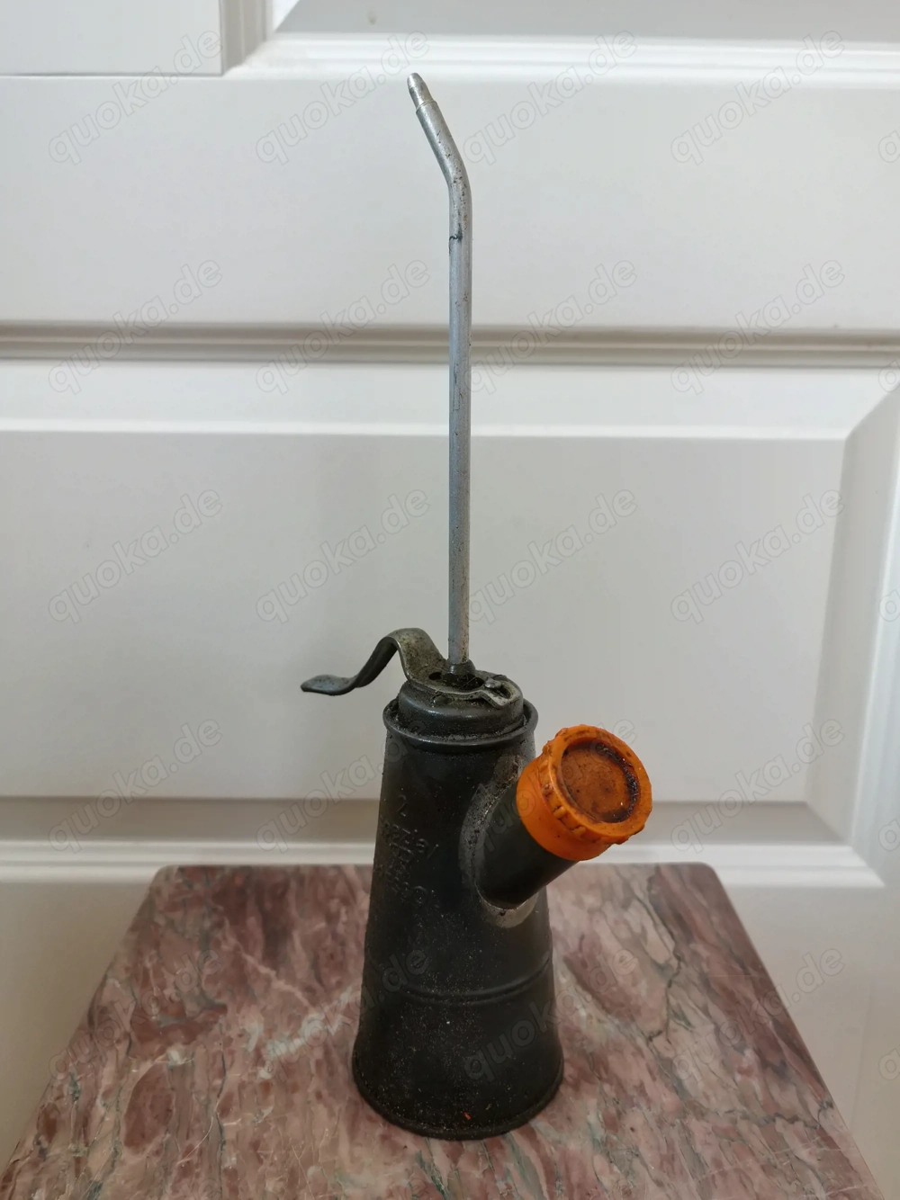 Alte Pressol Spezial No. 2 Ölkanne Pumpöler - Orange