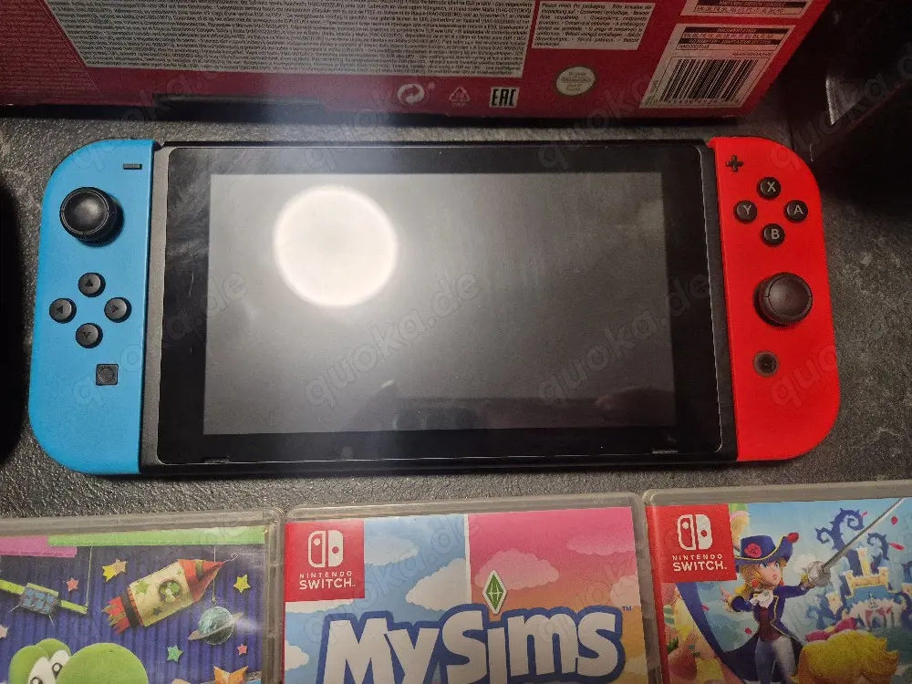 Nintendo Switch mit ovp und Zubehör