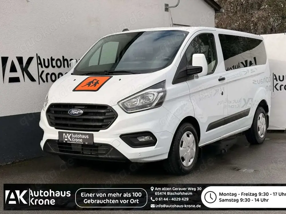 Ford Transit Custom 2.0 TDCi 320 L1 *9-SITZER*LEDER*PDC* ISOFIX*