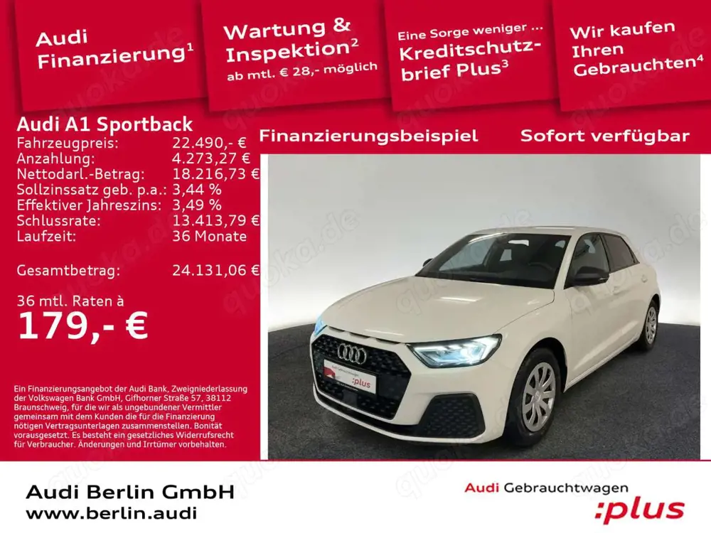 Audi A1 25 TFSI 5-G. VIRTUAL LED PDC SONOS