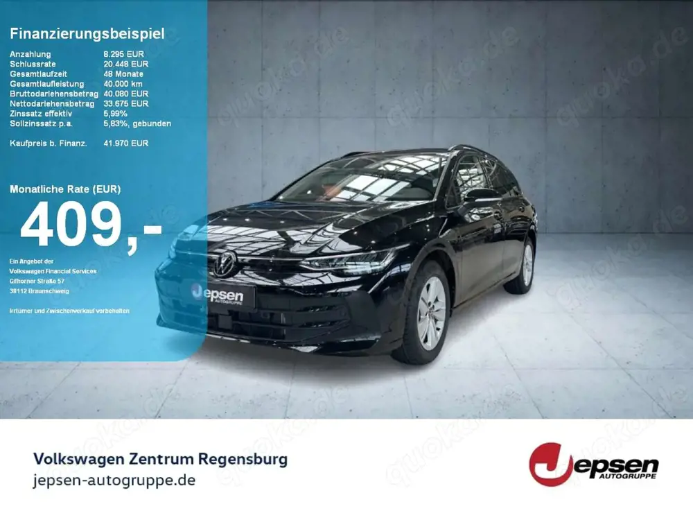 Volkswagen Golf Variant Life TDI DSG R-KAMERA ParkAssist