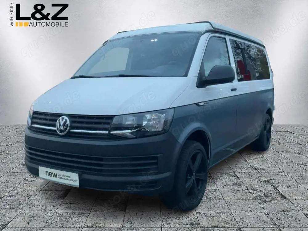 Volkswagen T6 Caravelle Bulli Salty Blue Camper Aufstelldach