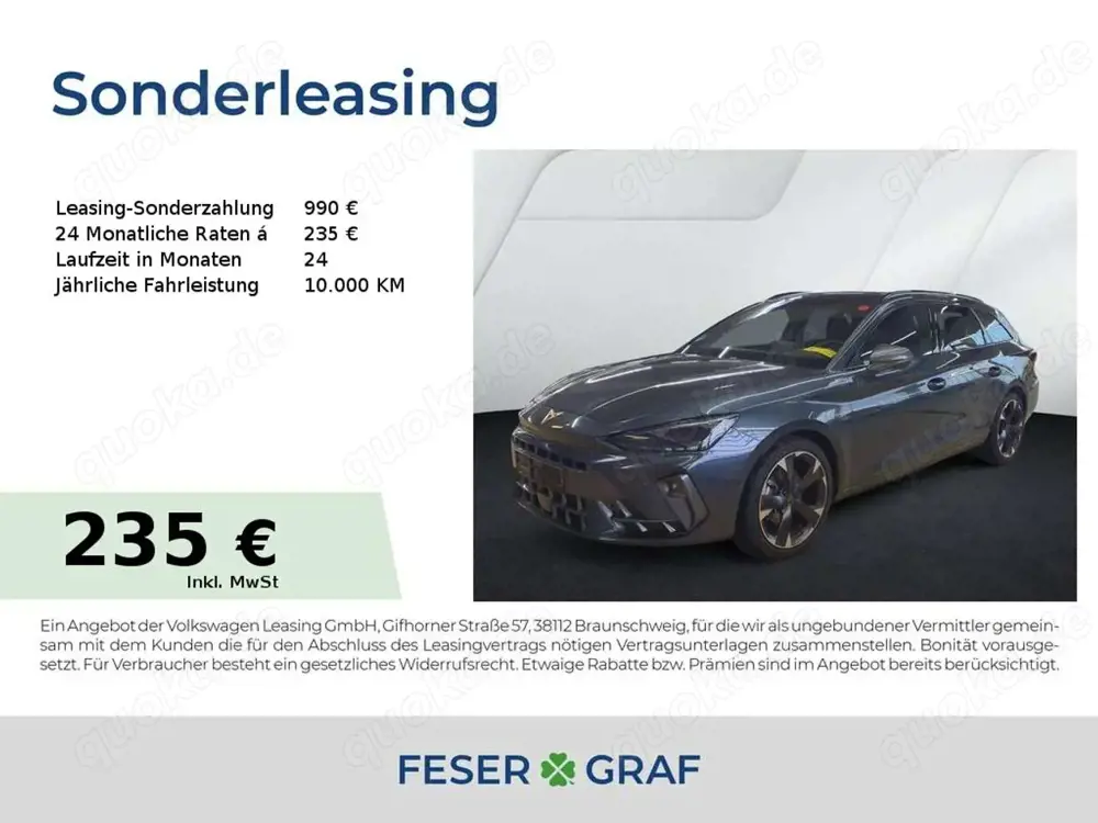 CUPRA Leon Sportstourer 1.5 eTSI DSG EDGE|INTELLIGENT|SHZ