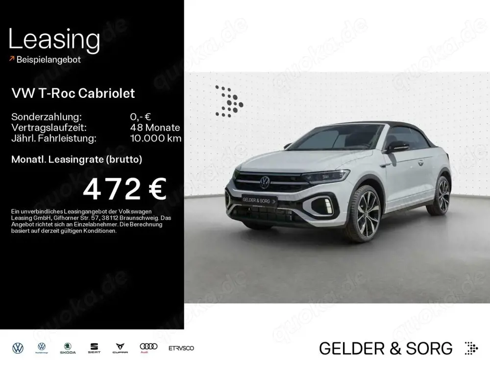 Volkswagen T-Roc R-Line 1.5 TSI Black Style *AHK*