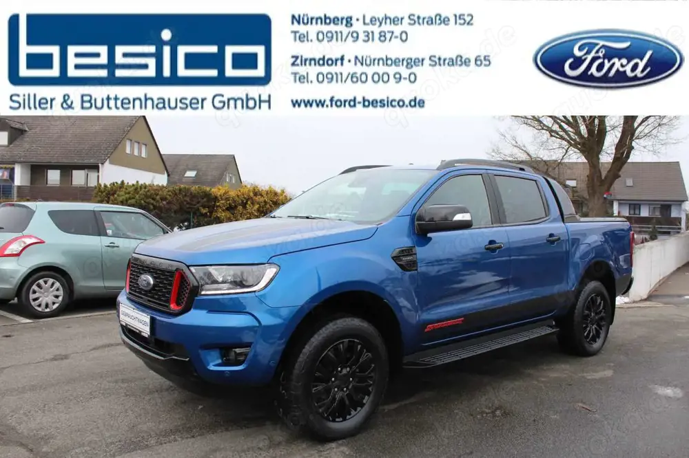 Ford Ranger Ranger Stormtrak DoKA*Laderaumrollo*Standheizung*
