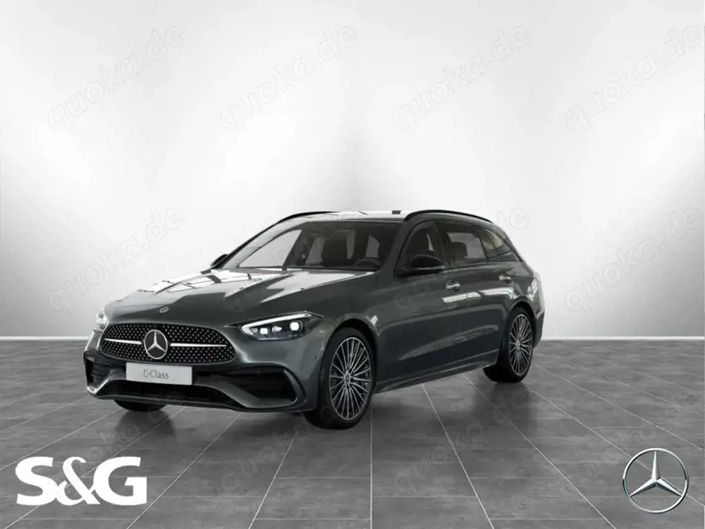 Mercedes-Benz C 220 d T AMG DISTRO+MEMORY+360°+MBUX+LED+19"