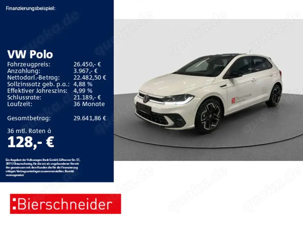 Volkswagen Polo 1.0 TSI DSG R-Line PANO NAVI RFK ACC CLIMAT