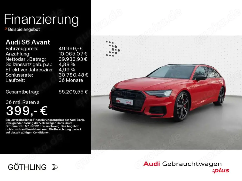 Audi S6 3.0 TDI tiptronic qu *HD Matrix*Standh*