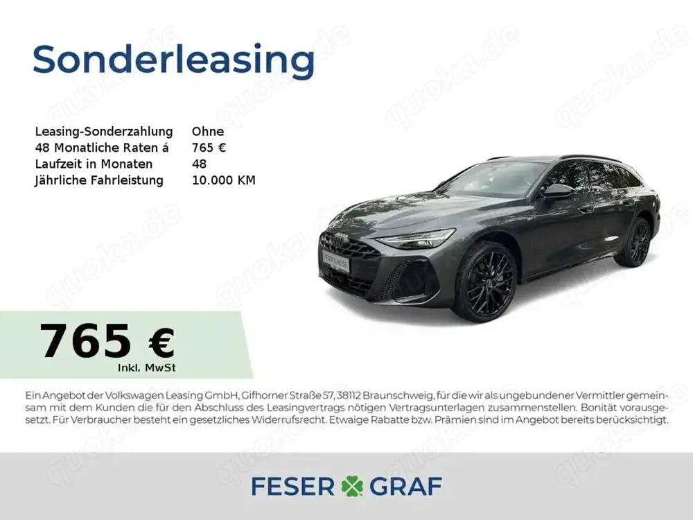 Audi A6 Avant TDI qu.*-23%für Gewerbetreibende*