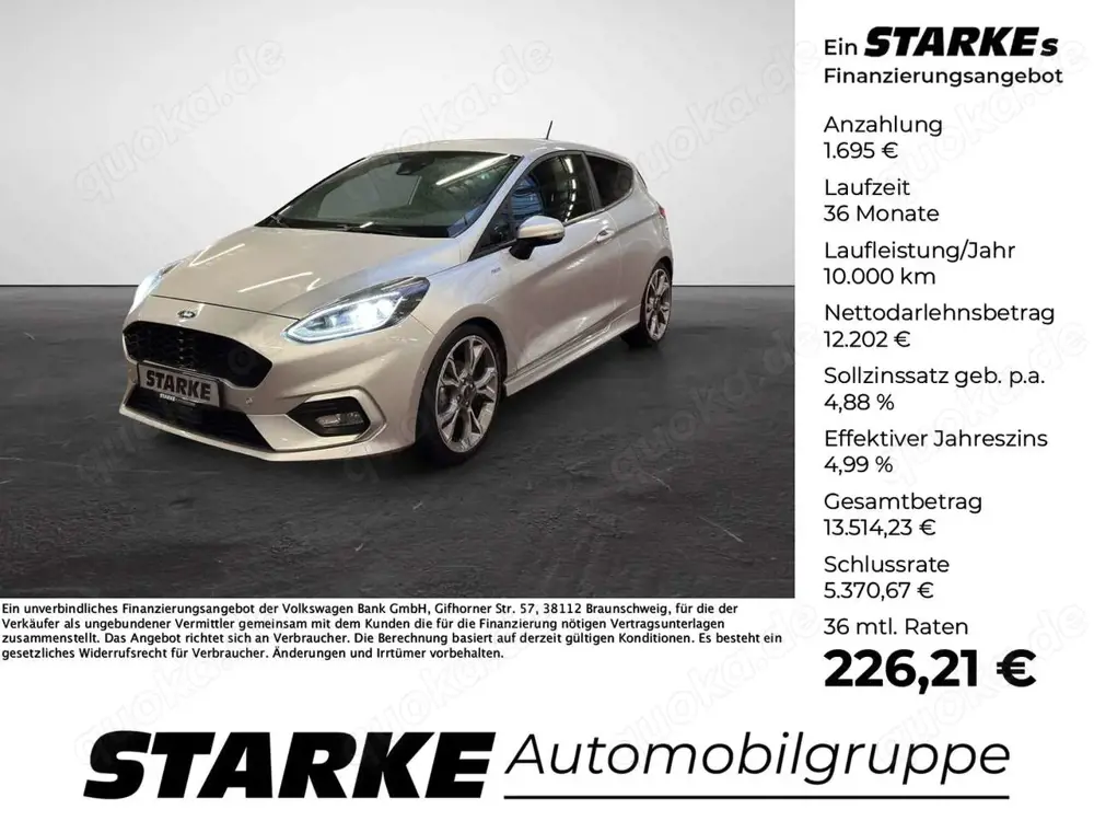 Ford Fiesta 1.0 EcoBoost ST-Line X