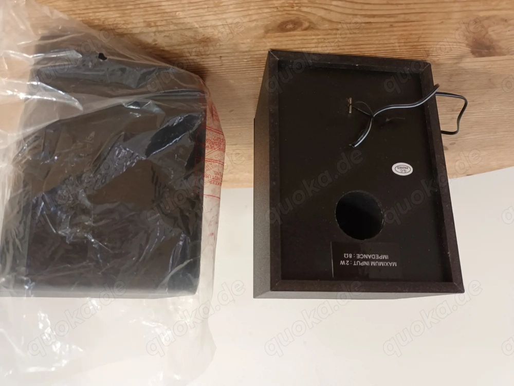 Lautsprecher Boxen von Mini-Stereo-Anlage