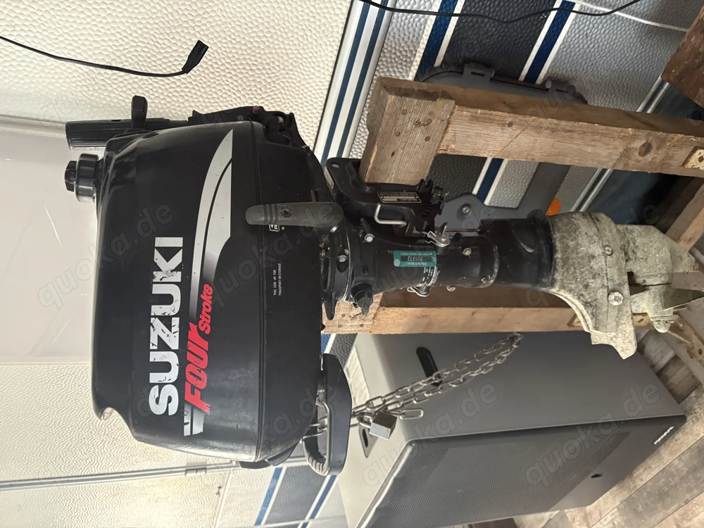 5 ps Motor mit Boot Anker zu verkaufen 