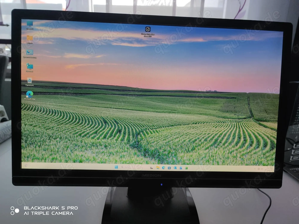 Komplett-PC mit 500 GB SSD, Windows 11, Office, 8 GB RAM inklusive Maus, Tastatur und TFT-Bildschirm