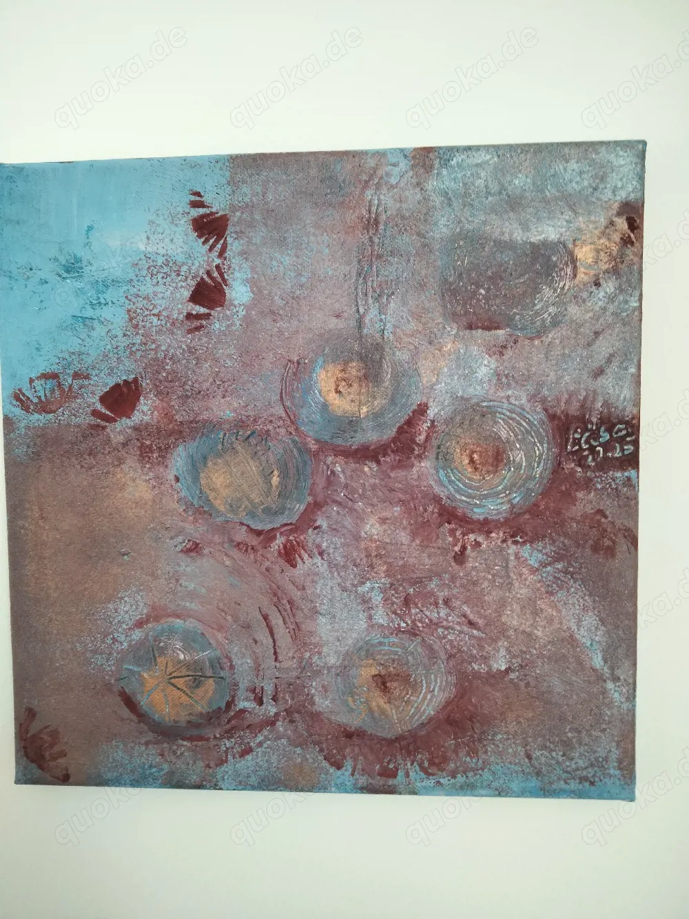 "Emotionen" Acrylbild auf Leinwand Handsigniert 