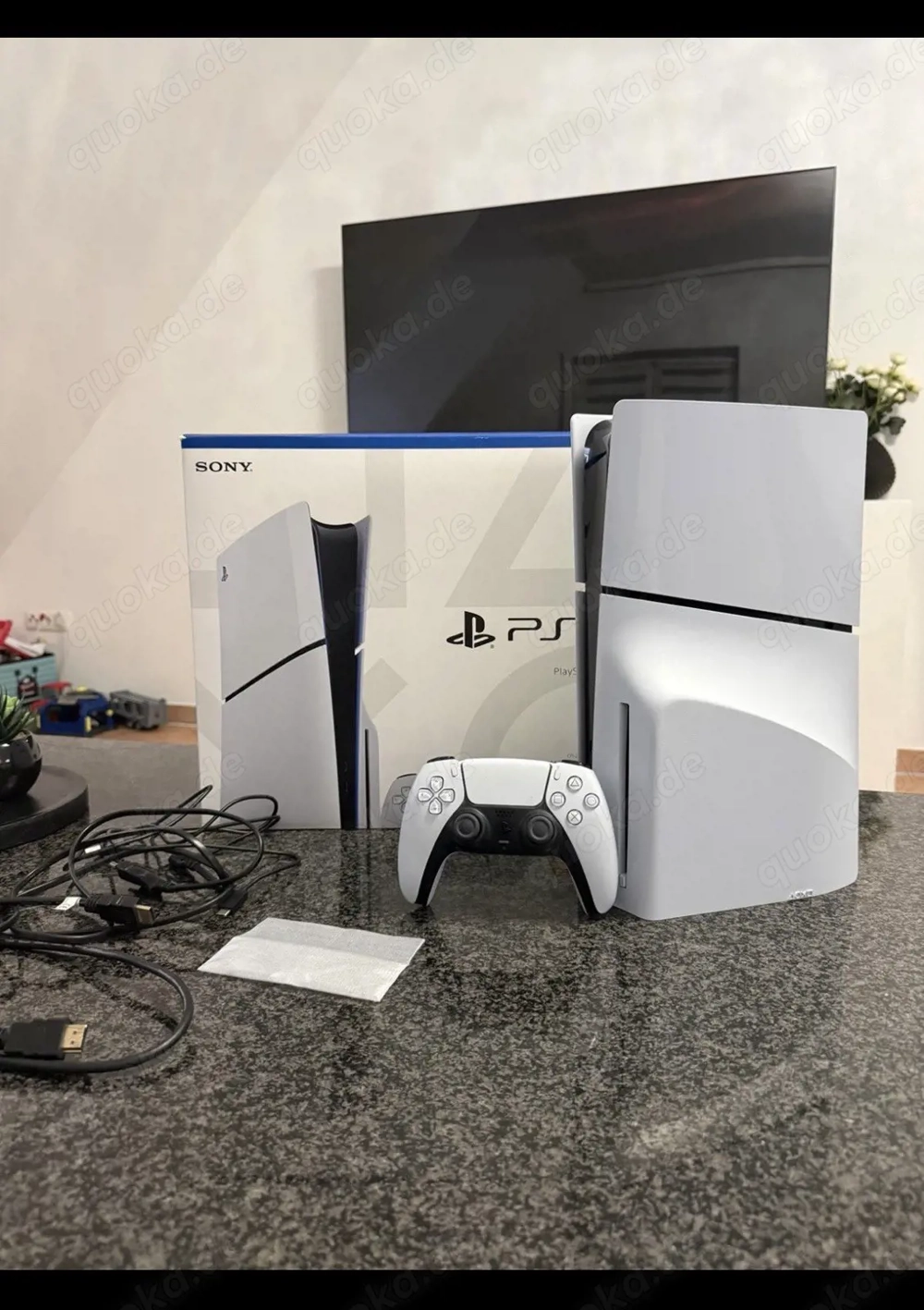 sony Playstation 5 slim-version disk-player PS5 mit garantie 