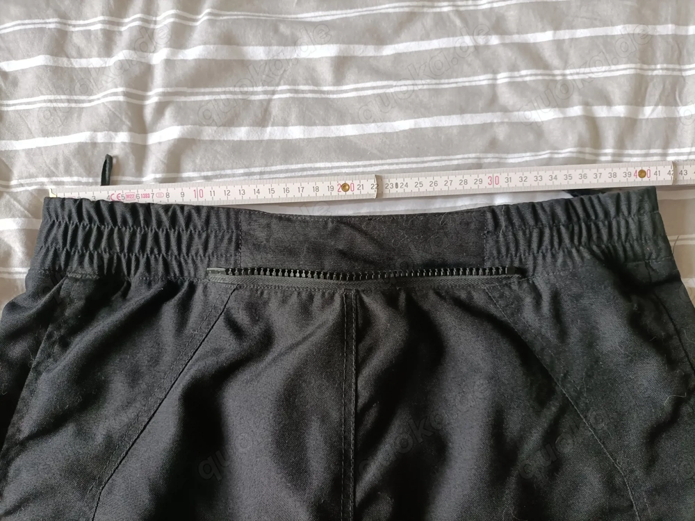Motorradhose schwarz