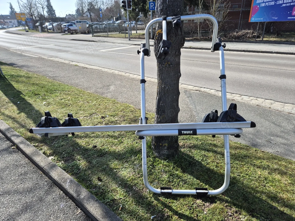 Thule Elite Van XT Fahrradträger für Hecktür - Silber