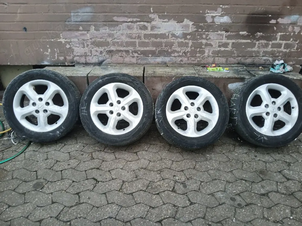 205 55 R16 Opel omega somerräder Alufelgen!!