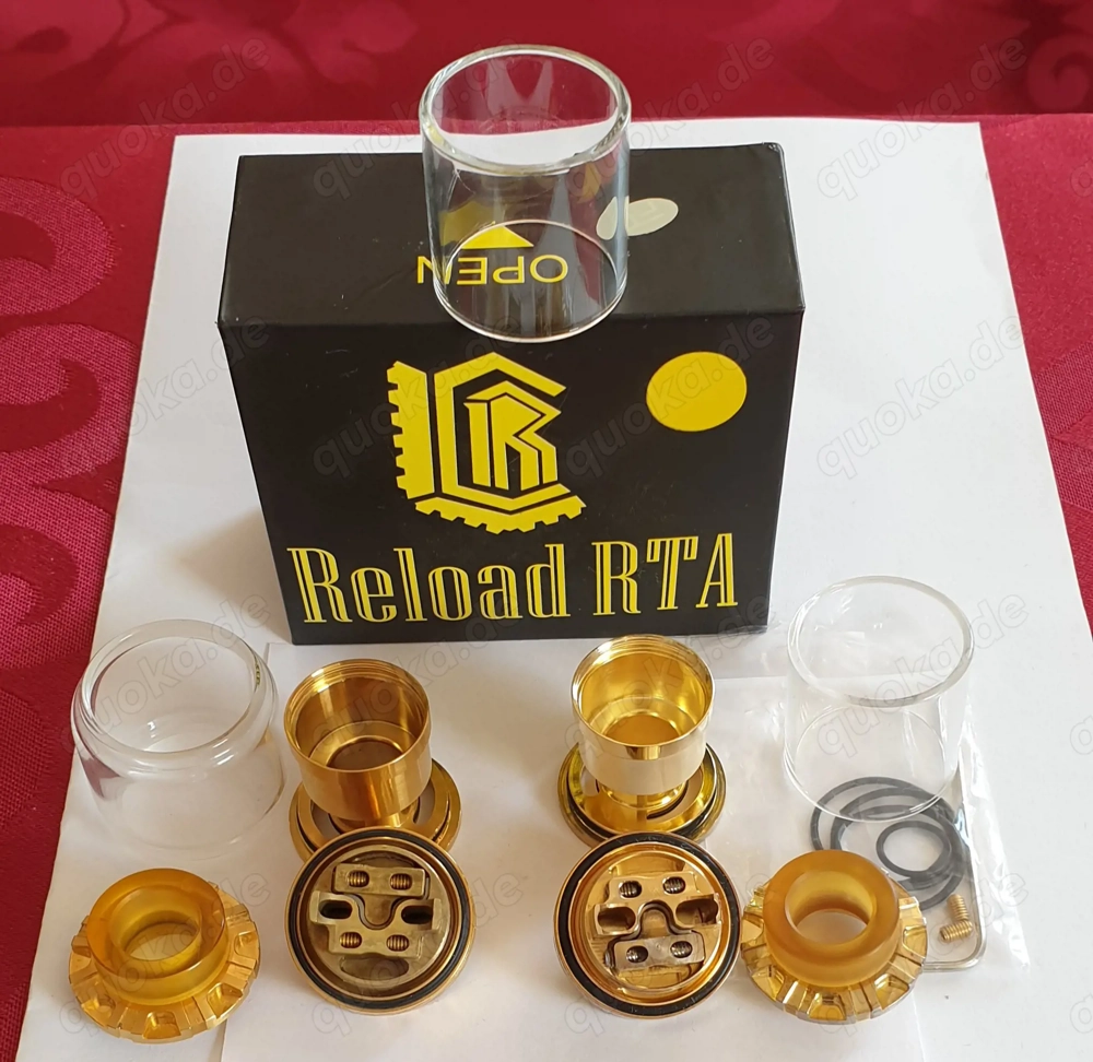 2 X Reload RTA . Gold. Clone ! 1X Top Zustand, 1X guter Zustand. FP. 34 . Gebraucht. SAMMLUNGSVERKLE