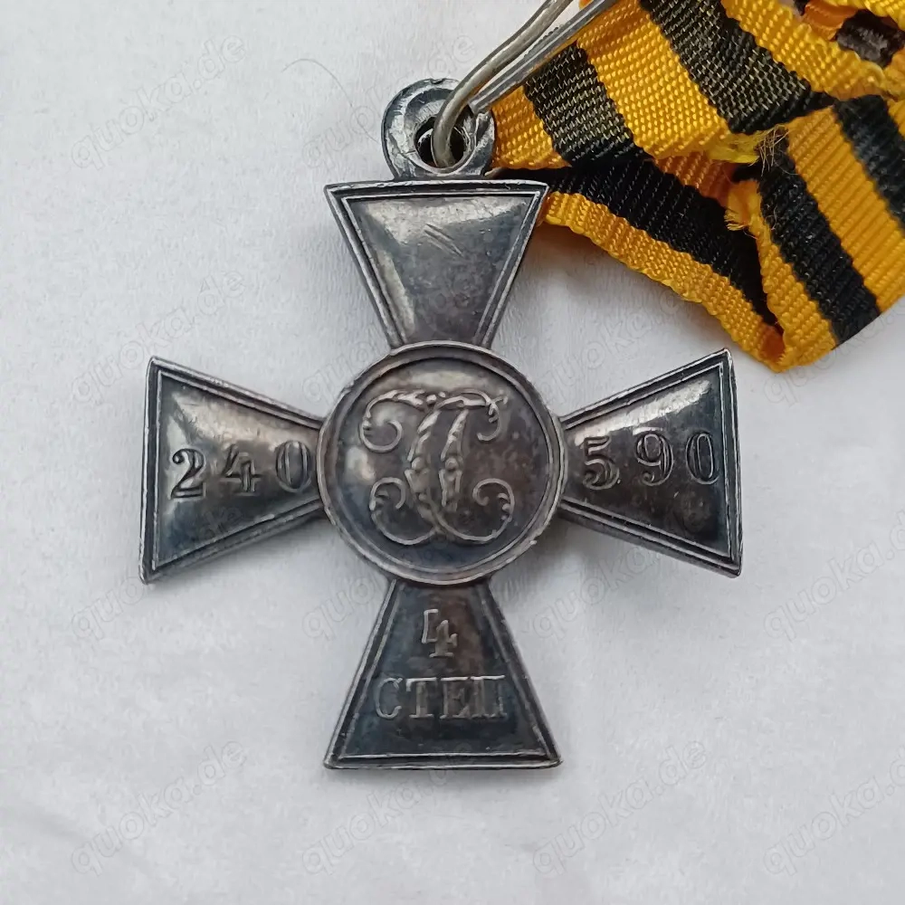 Russisches Soldatenkreuz 4Grad