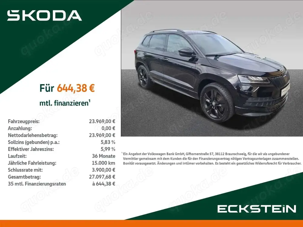 Skoda Karoq Sportline 4x4 2.0 TSI