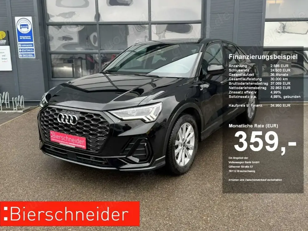 Audi Q3 Sportback 35 TFSI S-tronic S line LED NAVI ACC SID
