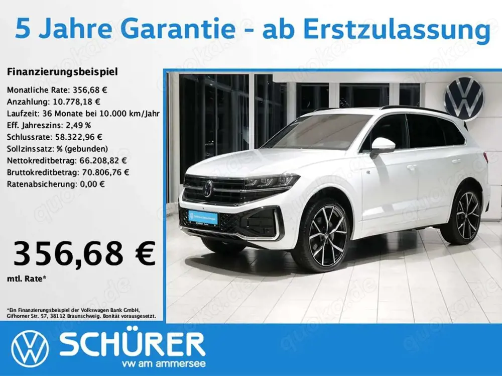 Volkswagen Touareg 3.0TDI R-Line Allradlenkung Dynaudio HUD 360° P...