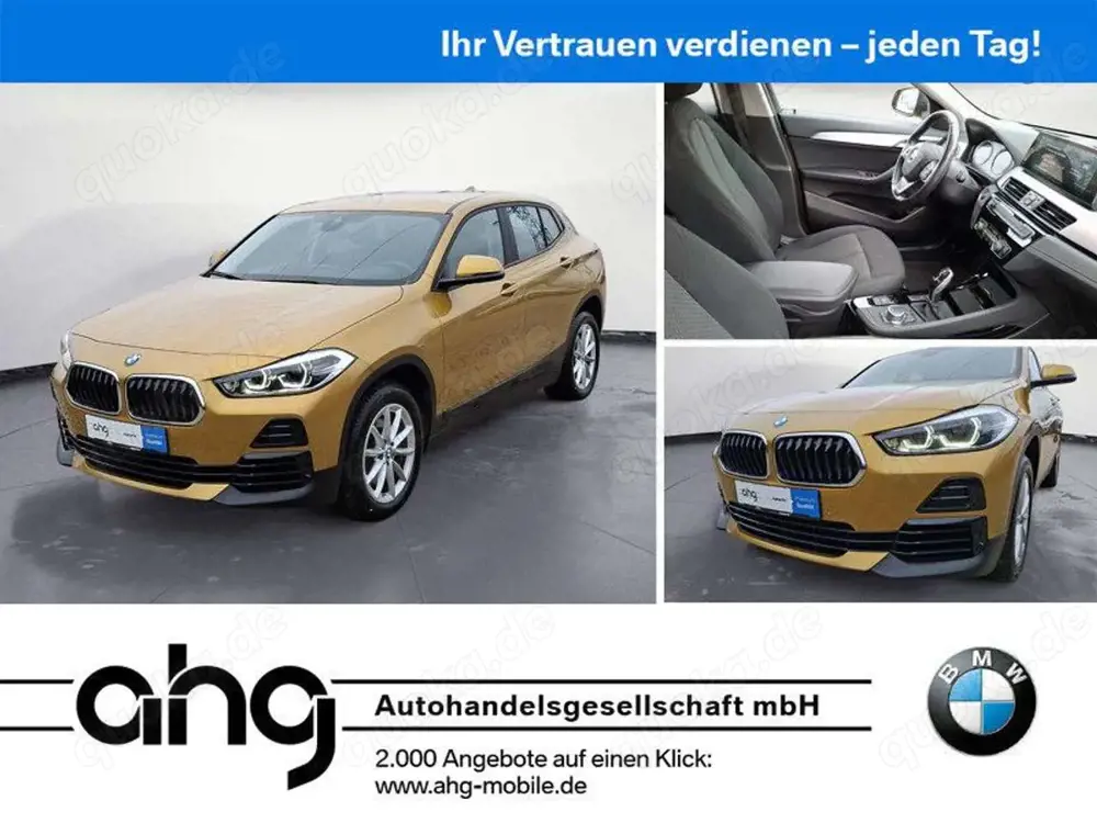 BMW X2 sDrive20i Advantage Steptronic DCT Klimaaut.