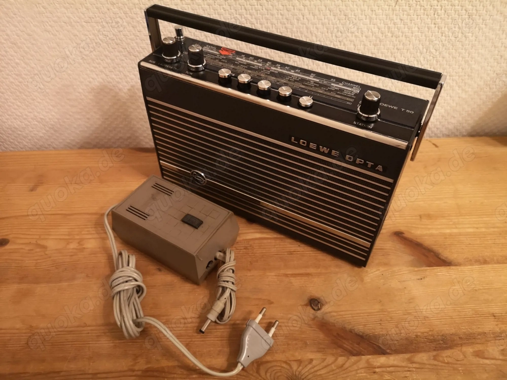 Vintage Transistor Radio Loewe Opta T50