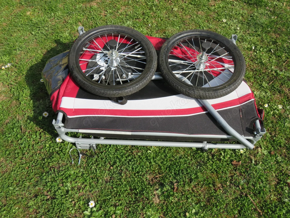 Fahrradanhänger für Hunde