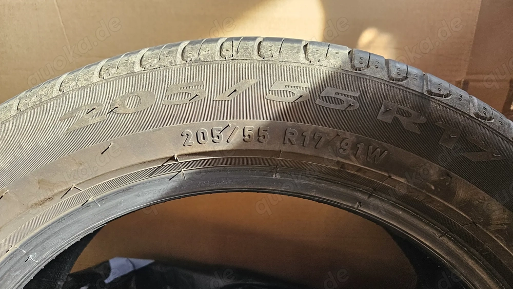 4 x Sommerreifen 205 55R17