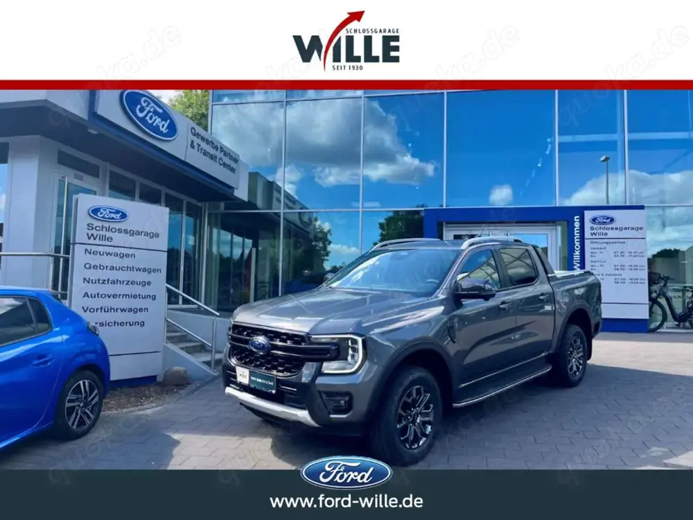 Ford Ranger Wildtrak Doka B0,el. Rollo,360° Komfort-P.,Techno