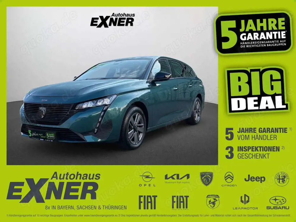 Peugeot 308 SW 1.2 PureTech 130 SW ACTIVE LED+2xKlima+LM