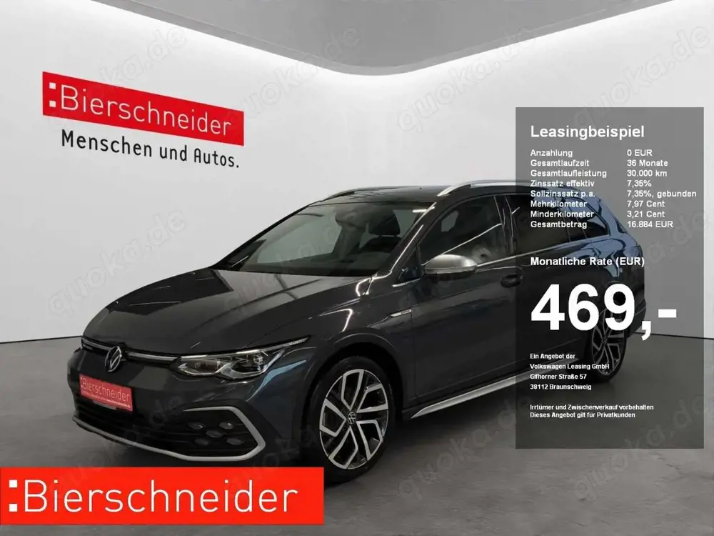 Volkswagen Golf 8 Var. 2.0 TDI DSG 4Mo. Alltrack IQ.LIGHT NAVI STA