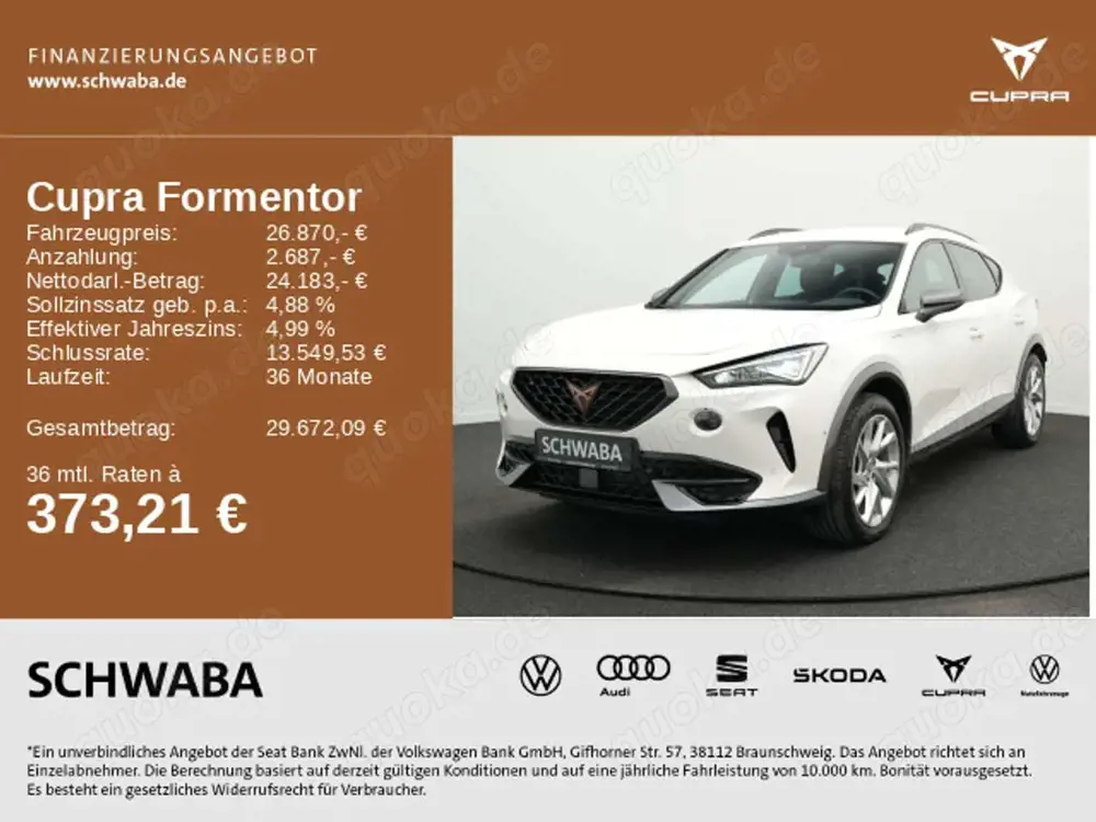 CUPRA Formentor 1.4 e-HYBRID DSG *LED*AHK*DCC*R-KAM*