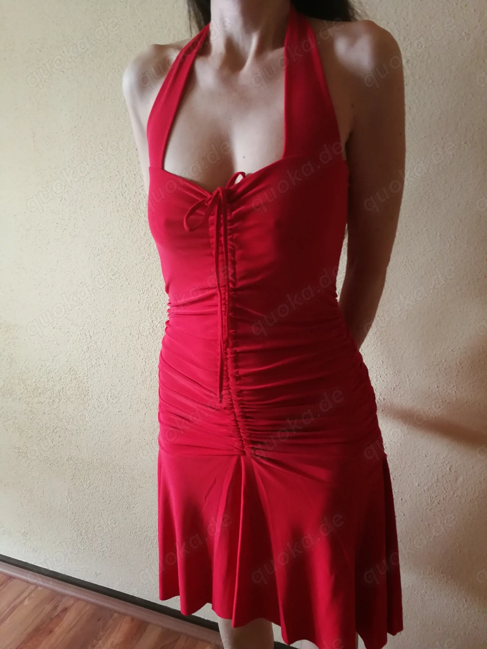 Schickes rotes Kleid, Größe 34, S