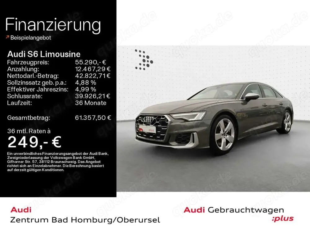 Audi S6 TDI quattro*Navi*LED*Alu*PDC*Virtua