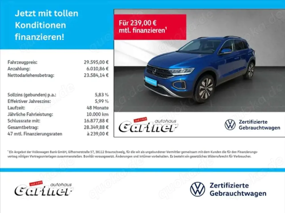Volkswagen T-Roc MOVE 1.5 TSI DSG NAVI APP-CON KEYLESS DAB LED KLI